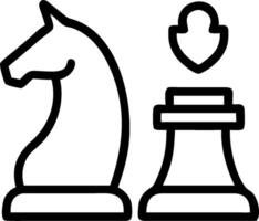 as Cyber security strategy icon with a chessboard and pieces concept as illustration of a cyber security strategy icon with a chessboard and pieces highlighting st vector