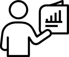 as Investment banker analyzing mergers and acquisitions concept as A illustration of an investment banker analyzing mergers and acquisitions with financial charts vector