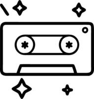 8 Track Tape with Obsolete Certificate and Player concept as An 8 track tape with an obsolete certificate and player set against a whimsical background offering vector