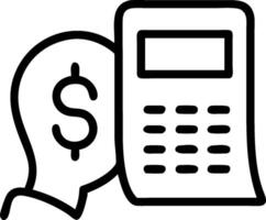 Accountant with Calculator and Documents concept as An accountant using a calculator and reviewing documents set against a dreamy background offering ample space vector