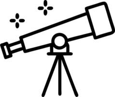 Advanced Telescopic Research concept as Scientists use advanced telescopes to research distant celestial bodies and phenomena in the universe. in Photo Stock Con vector
