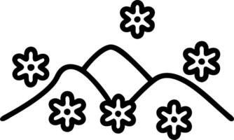 Alpine Meadows in Full Bloom concept as Alpine meadows in full bloom displaying a carpet of wildflowers that attracts photographers and nature enthusiasts. in Ph vector