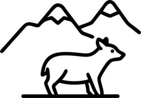 Alpine Meadows Wildlife concept as Wildlife in Alpine meadows captured in their natural habitat highlighting biodiversity and conservation efforts. in Photo Stoc vector