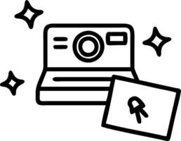 Analog Camera with Obsolete Certificate and Film concept as An analog camera with an obsolete certificate and film set against a whimsical background offering am vector