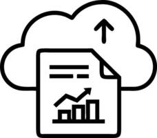 Automated storage system and a performance chart symbolizing automated storage efficiency in double exposure with copy space. concept as An automated storage sys vector