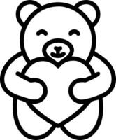 Bear Hug and Heart concept as A bear hug with a heart symbol and ample copy space symbolizing a strong and affectionate embrace. in Photo Stock Concept vector