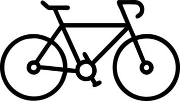 Bicycle icon with copy space on a green background concept as A image of a bicycle icon with generous copy space on a green background ideal for promoting vector