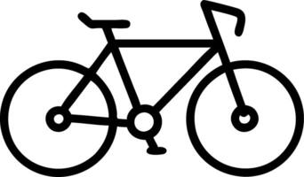 Bicycle icon with copy space on a green background concept as A image of a bicycle icon with generous copy space on a green background ideal for promoting vector