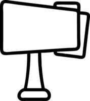 Bidding symbol with blank area for personalized messages concept as A customizable bidding symbol featuring a blank area for adding personalized messages making vector