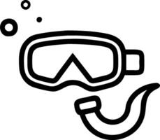 Bioluminescent Snorkeling concept as Snorkelers experience the enchanting underwater world lit by bioluminescent organisms during a night dive. in Photo Stock Co vector