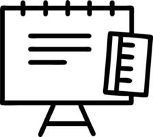 Blackboard with Gantt Chart and Notebook concept as A blackboard filled with a Gantt chart and a notebook set against a whimsical background offering ample space vector
