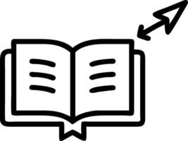 Blackboard with Open Book and Arrow concept as A blackboard with an open book and an arrow set against a dreamy background offering ample space for text or graph vector