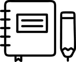 Book and Notebook concept as A book next to a notebook set against a whimsical background offering ample space for text or graphics symbolizing the importance of vector