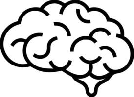 Brain and Cloud concept as A brain with a cloud symbol and ample copy space symbolizing cloud computing and innovative thinking. in Photo Stock Concept vector
