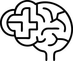 Brain and Labyrinth concept as A brain with a labyrinth and ample copy space symbolizing complex thought processes and challenges. in Photo Stock Concept vector