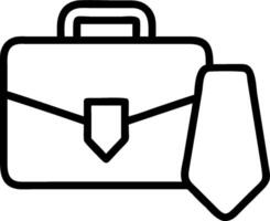Briefcase and job listing icon with blank space for custom branding concept as A customizable briefcase and job listing icon with blank space for adding custom b vector