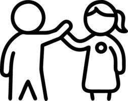 Brother with Rakhi and Sister with Decorative Plate concept as A brother wearing a Rakhi while the sister holds a decorative plate with ample copy space symboliz vector