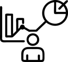 Business Analytics Optimization concept as Analysts use advanced data analytics to identify inefficiencies and suggest improvements in business processes. in Pho vector