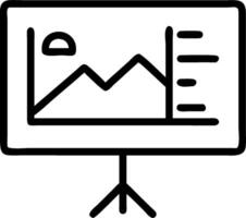Business dashboard icon with copy space on white background concept as A illustration of a business dashboard icon with ample copy space on a white backgr vector