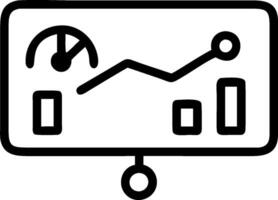 Business dashboard illustration with blank area for customizable text concept as A creative depiction of a business dashboard illustration featuring a blank area vector