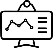 Business dashboard illustration with blank area for customizable text concept as A creative depiction of a business dashboard illustration featuring a blank area vector