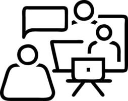 Business team brainstorming social media strategy concept as A business team in a modern office brainstorming social media strategies using laptops and whiteboar vector