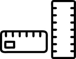 Calculator and ruler icon with space for text on a white background concept as A sleek calculator and ruler icon with ample space for text on a white background vector