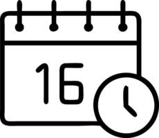Calendar with a deadline and a missed deadline symbolizing timeliness and procrastination with ample space for text. concept as A calendar showing a deadline and vector
