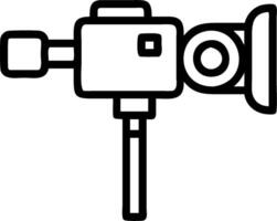 Camera and Gimbal concept as A camera with a gimbal and ample copy space symbolizing stabilization and smooth motion in photography. in Photo Stock Concept vector