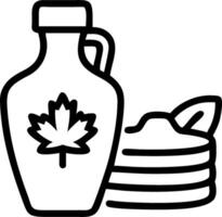 Canadian flag and a maple leaf symbolizing national pride and nature with ample space for text. concept as A waving Canadian flag next to a vibrant maple leaf re vector