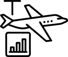 Cargo plane and a financial analysis report symbolizing transport finance in double exposure with copy space. concept as A cargo plane blended with a financial a vector