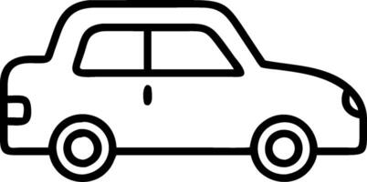 Car icon with copy space on a blue background concept as A image of a car icon with ample copy space on a blue background perfect for automotive and drive vector