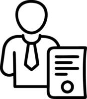 CEO with bankruptcy declaration concept as A CEOs profile blended with a bankruptcy declaration symbolizing the ultimate business failure. Ideal for corporate an vector