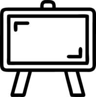 Chalkboard and chalk icon with blank space for custom branding concept as A customizable chalkboard and chalk icon with blank space for adding custom branding el vector