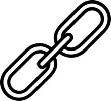 Chain and a link symbolizing connection and strength with ample space for text. concept as A chain and a single link representing the fundamentals of connection vector