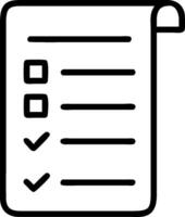 Checklist illustration with blank area for customizable text concept as A creative depiction of a checklist illustration featuring a blank area for customizable vector