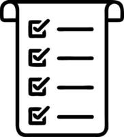 Checklist illustration with blank area for customizable text concept as A creative depiction of a checklist illustration featuring a blank area for customizable vector