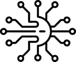 Circuit Board with DMA Text concept as A logo incorporating a circuit board pattern and DMA text symbolizing data infrastructure perfect for tech themed T shir vector