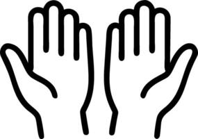 Clean hands and dirty hands symbolizing cleanliness and dirt with ample space for text. concept as A pair of clean hands and dirty hands representing the dos of vector
