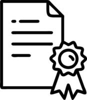 Clean Medical Lab with Certificate and ISO Badge concept as A clean medical lab with a certificate and an ISO badge set against a whimsical background offering a vector