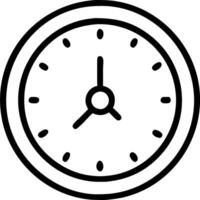 Clock icon with copy space on a minimalist background concept as A image of a clock icon with ample copy space on a minimalist background perfect for time vector