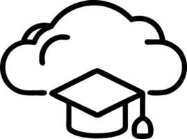 Cloud Computing in Education concept as Schools and universities adopt cloud computing to enhance educational delivery and resource accessibility. in Photo Stock vector
