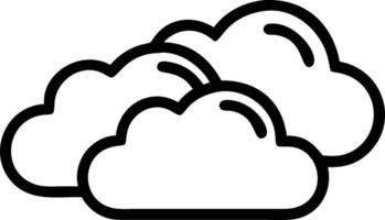 Cloud service icon with copy space on white background concept as A illustration of a cloud service icon with ample copy space on a white background perfe vector