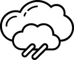 Cloud service illustration with blank area for customizable text concept as A creative depiction of a cloud service illustration featuring a blank area for custo vector