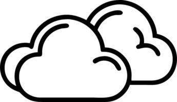 Cloud service illustration with blank area for customizable text concept as A creative depiction of a cloud service illustration featuring a blank area for custo vector