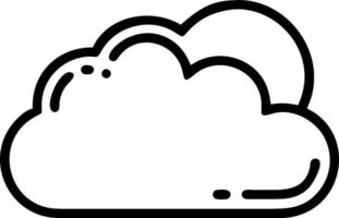 Cloud service symbol with copy space for project planning concept as An artistic rendering of a cloud service symbol with spacious copy space suitable for projec vector