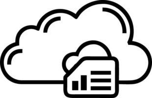 Cloud service symbol with copy space for project planning concept as An artistic rendering of a cloud service symbol with spacious copy space suitable for projec vector