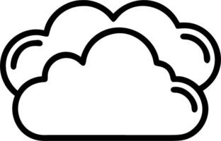 Cloud service symbol with copy space for project planning concept as An artistic rendering of a cloud service symbol with spacious copy space suitable for projec vector
