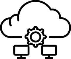 Cloud Service Scalability Testing concept as Engineers test the scalability of cloud services to ensure robust performance under varied load conditions. in Photo vector