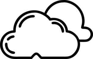 Cloud service symbol with copy space for project planning concept as An artistic rendering of a cloud service symbol with spacious copy space suitable for projec vector